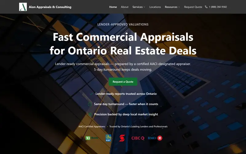 Aion Appraisals and Consulting: Commercial appraisals
